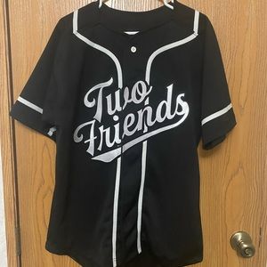 Two friends edm baseball jersey